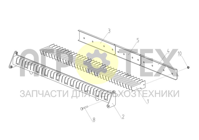 Противорез (РСМ-091.14.02.030) (№1 на схеме)